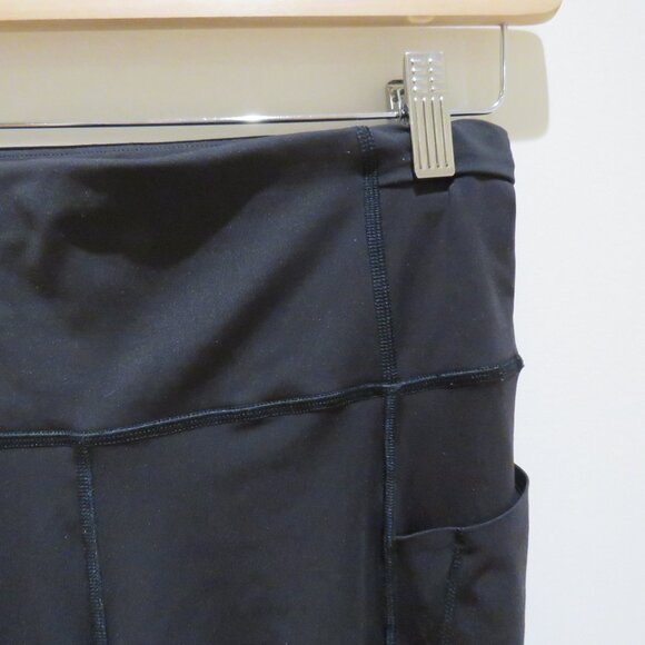 ATHLETA Ultimate Stash Craft 7/8 Tight Leggings in Black Cut Out Athleisure Gym - Picture 5 of 13